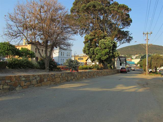 South west elevation from rear laneway