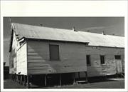 Front elevation of left half of building