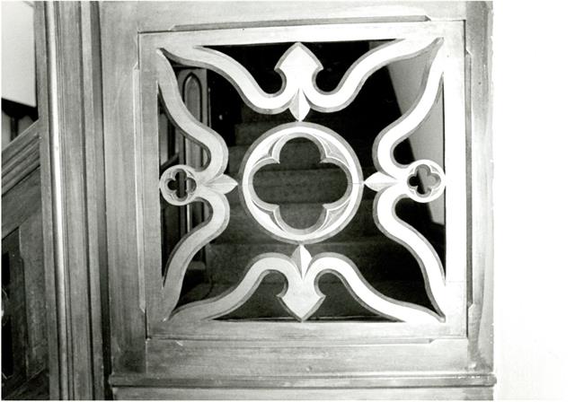 Covent of Mercy - Detail of staircase panel