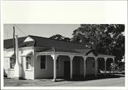 Front corner elevation of Salmon Gums Hall