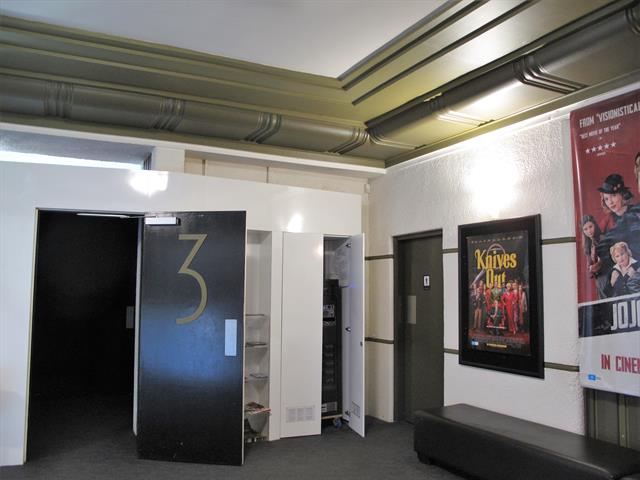 Foyer showing entrance to cinema 3
