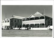Front corner elevation of the Gascoyne Hotel in Carnarvon