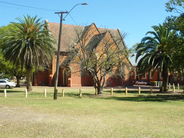 St Matthews Anglican Church in centre of Square