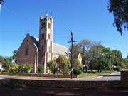 view of church building at corner of south & howick streets