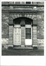 Detail of the Post Office's front door