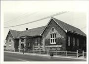 Corner elevation of building