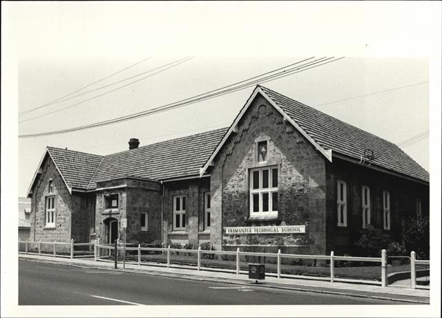 Corner elevation of building