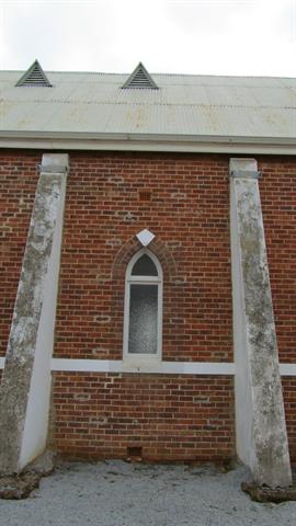 hall south elevation detail