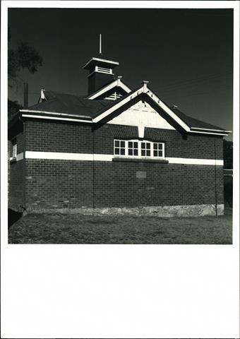 Front elevation of the Bridgetown Masonic Lodge