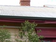 North facade - damage to scotia