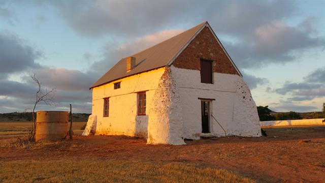 Barn - south and west elevations