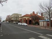looking west along Clive St