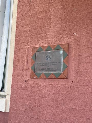 Matilda Bay Brewing Company plaque