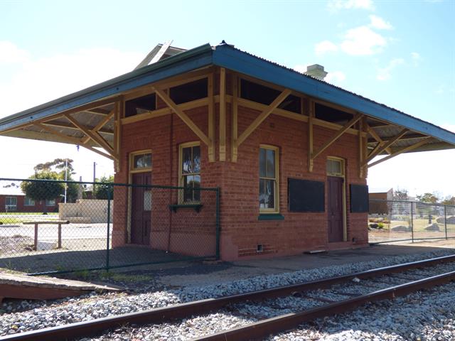 Station Building southwestern elevation