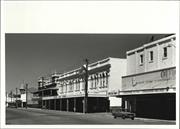 Angled elevation of Austral Terrace from flour mill to King George Hostel