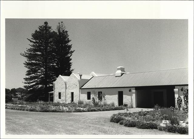 View of the entrance