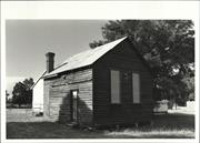Corner elevation of original building