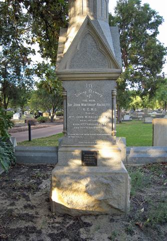 Winthrop Hackett grave Karrakatta