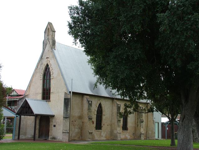 View to Hall from SE