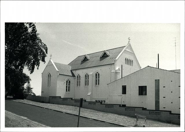 Rear elevation of the Convent of Mercy Chapel