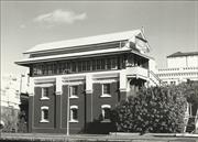 View of signal box from tracks