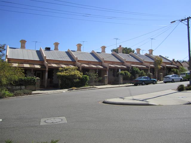 View across Holdsworth Terrace