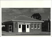 Angled front elevation of building from Churchill Street