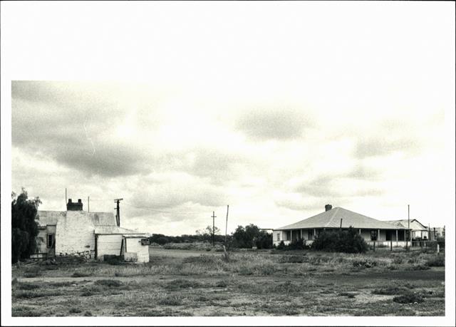 Contextual view of both buildings showing relationship