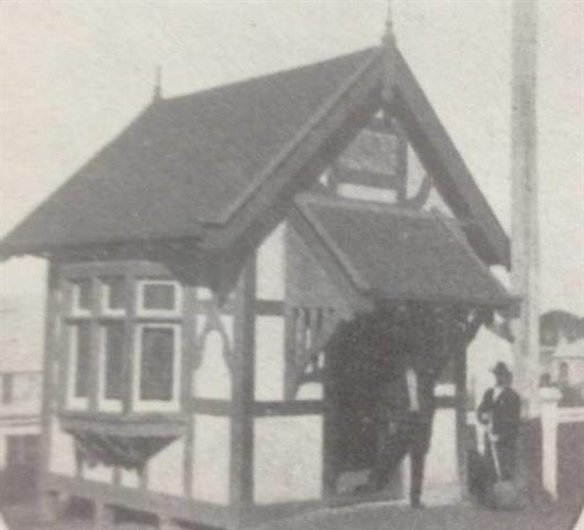 Cabman's shelter, 1909