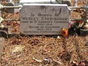 Headstone of Wesley Everingham