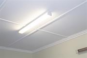 Baldivis Primary School - Battened ceiling with lamp, Building 1