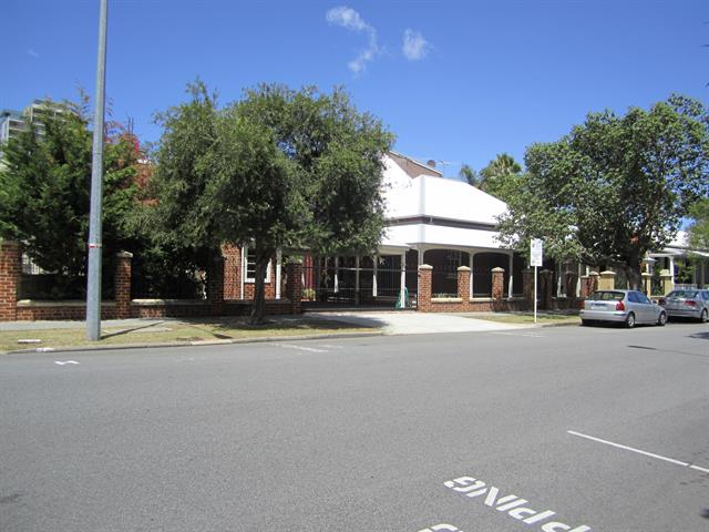 View of both houses from Goderich St, Forrest Av junction