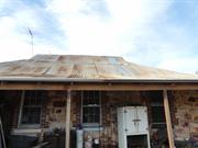 Southern facade - roof sheets replaced - convent