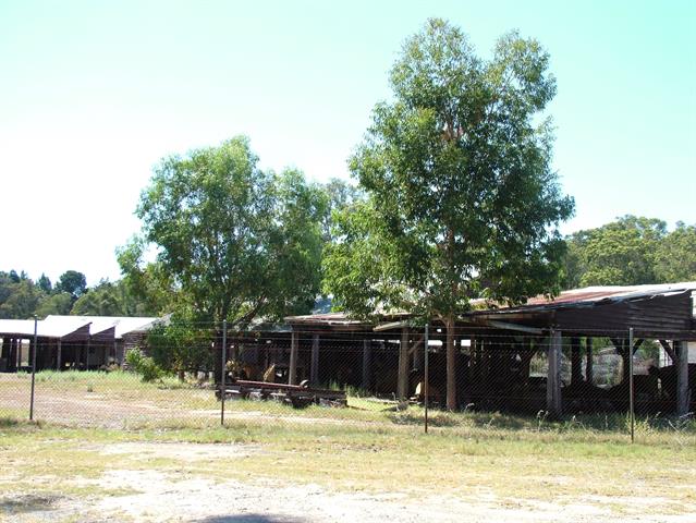 Part view of sawmill group