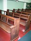 Interior showing pews