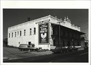 Corner elevation of building