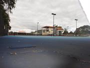 Front (new) tennis courts