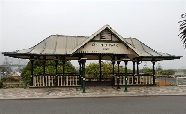 Detail of Rotunda - north elevation from Stirling Terrace