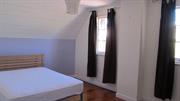 Interior upstairs bedroom