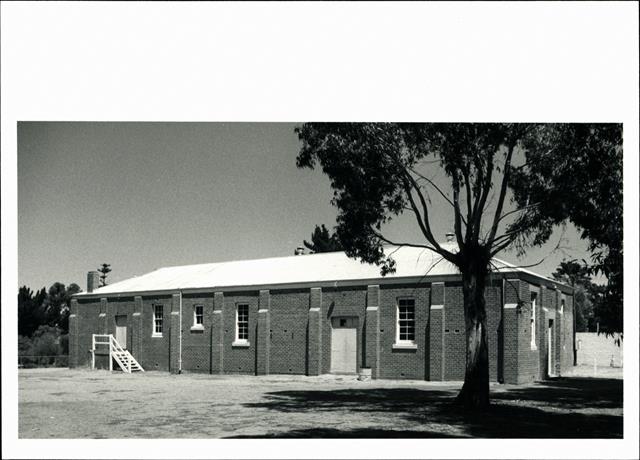 Left side elevation of building