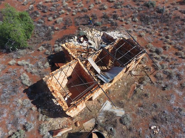 UAV Overhead Ruin