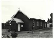 Corner elevation of building