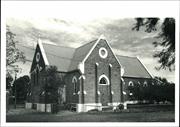 Rear corner elevation of St Mark's in Brookton