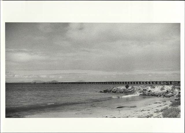 View of the second Jetty from the beach