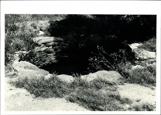View of the well in its immediate surrounds