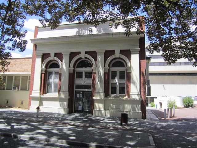 Hibernian Hall (fmr) front facade