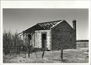 Corner elevation of schoolhouse