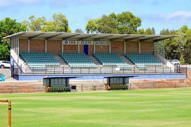 c.1961 grandstand - elevation - NE (1)