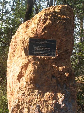 North Drakesbrook School Plaque