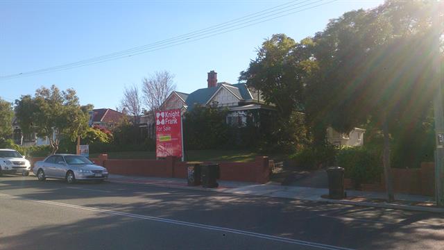 View across Newcastle St